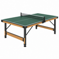 Tischtennisplatte 274 x 152.5 x 76 cm Grün Holzwerkstoff Stahl klappbar
